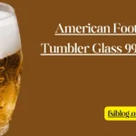 Get Ready for Game Day with the American Football Tumbler Glass 99 Cents