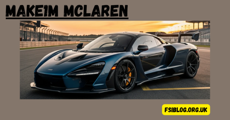 Make1M McLaren: Where Luxury Meets Financial Mastery